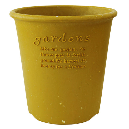 gardens パピエ エコポット丸型 6号